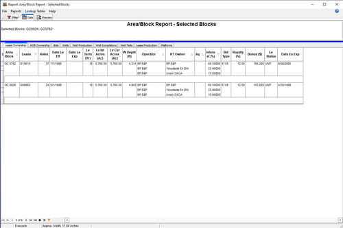 OWL Reports