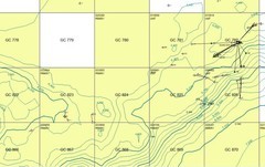 Map - Bathymetric Contours